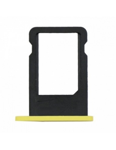 Porta SIM y tapa iPhone 5c amarillo