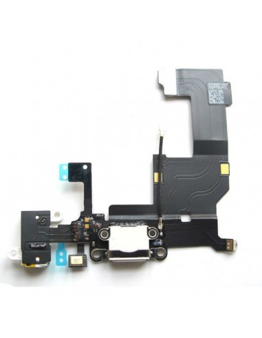 Flex conector de carga + micro y audio iPhone 5