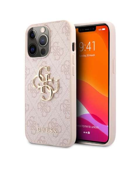 Carcasa & Cargador Inalámbrico Guess 4G Edition Bundle Pack para iPhone 14  Pro Max