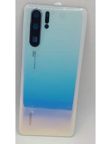 Tapa trasera orignal + lente Huawei P30 Pro Blanco Nacar